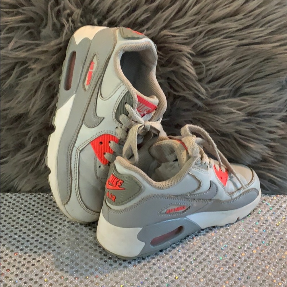 Nike Little girls shoes size 13c Gray/orange